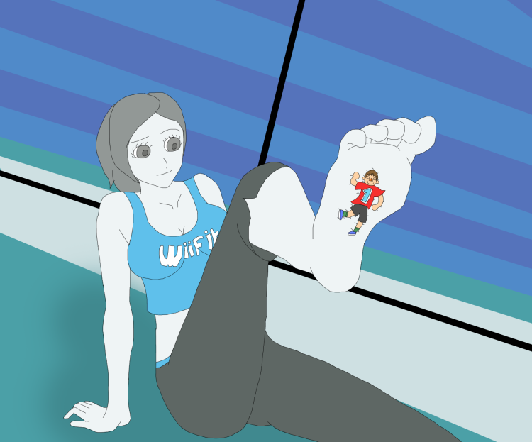 WII FIT FEET