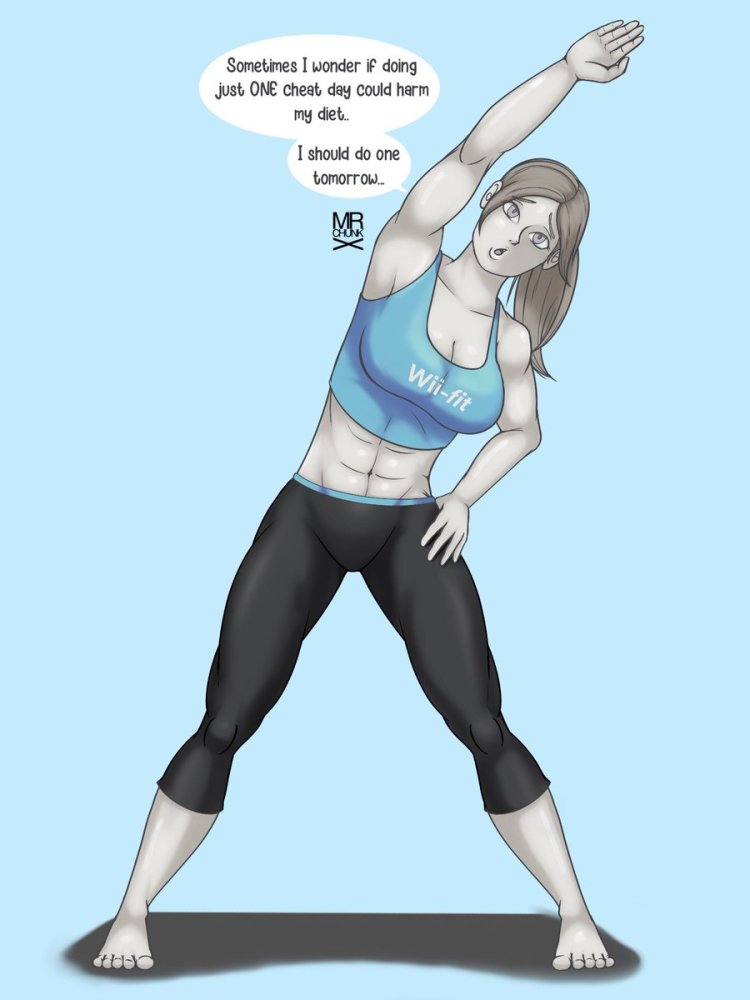 Wii Fit Trainer Art 18