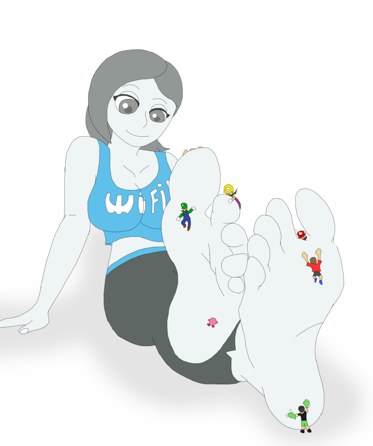 Wii Fit Trainer Giantess