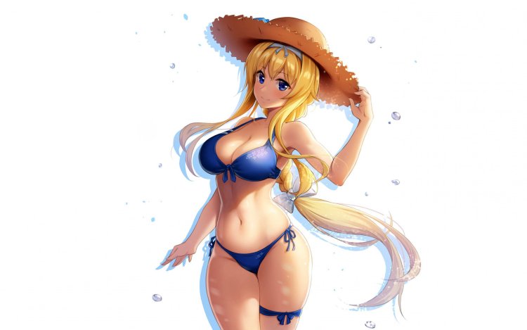 Anime boobs on the desktop