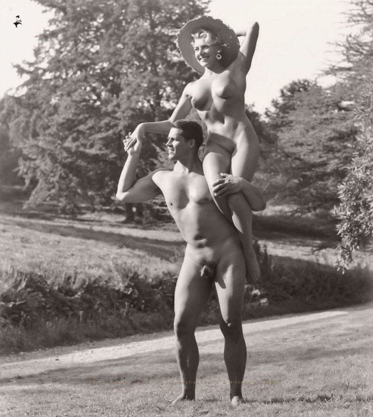 Family Naturism retro