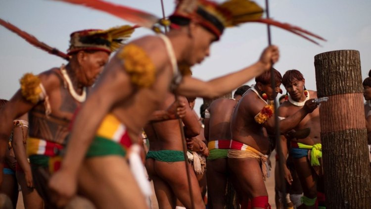 Indians from the Xingu River Brazil