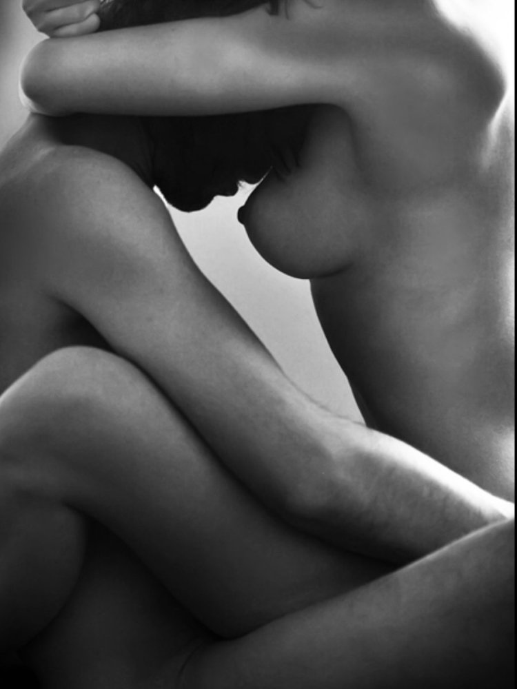 Pair photo shoot in the style of nude