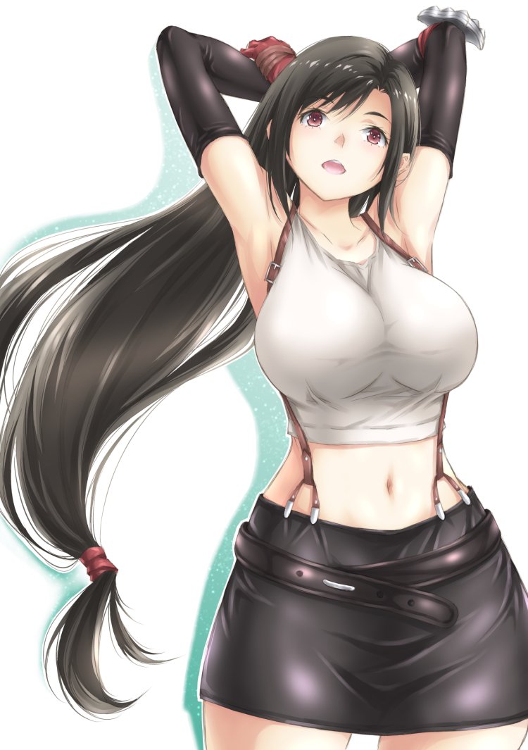Tifa Lokhart Anime Art