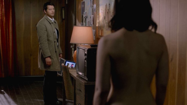 Supernatural Hannah and Castiel