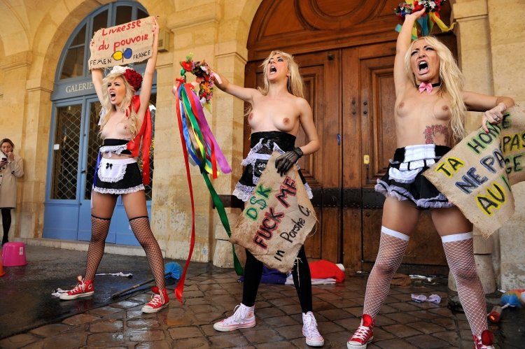 Femen Anastasia Grishai