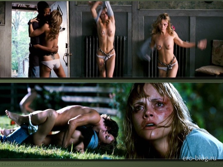 Christina Ricci Naked in films