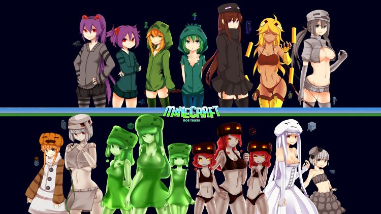 Minecraft Mobs Girls