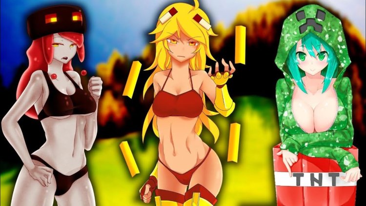 Mob boobs in minecraft