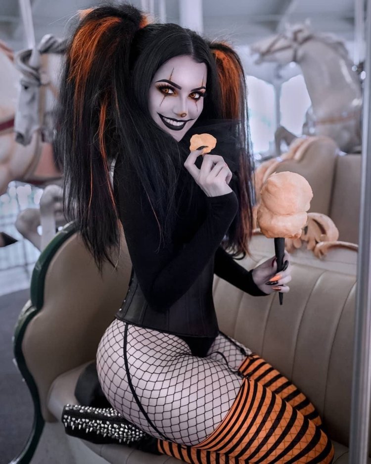 Angelica Rose Harley Quinn Halloween