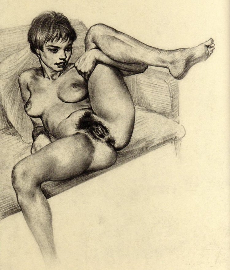 Pornarisun with a pencil