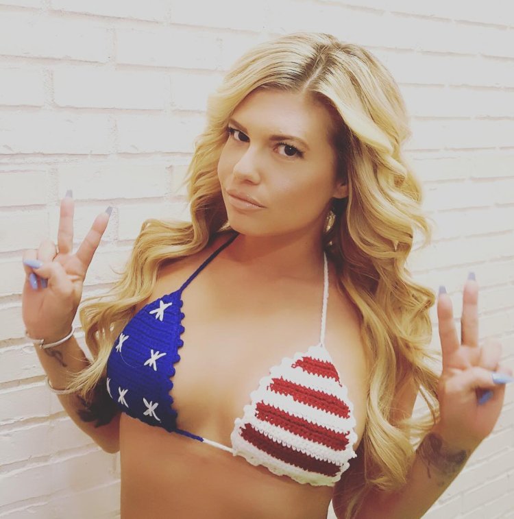 Chanel West Coast Striping Nude HD XXX Photo