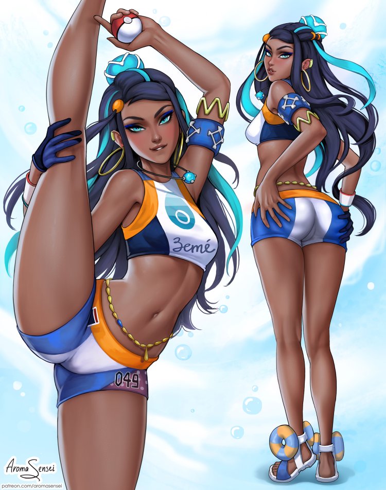 Nessa Pokemon Art 18