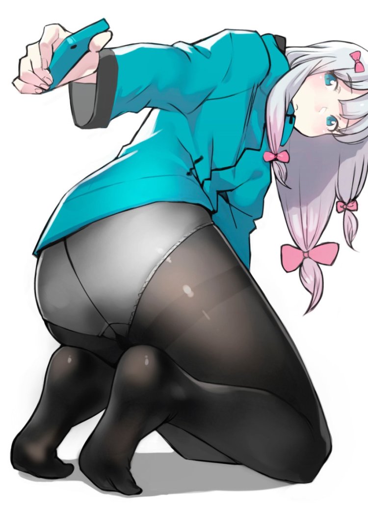 Sagiri amazumi in pantyhose