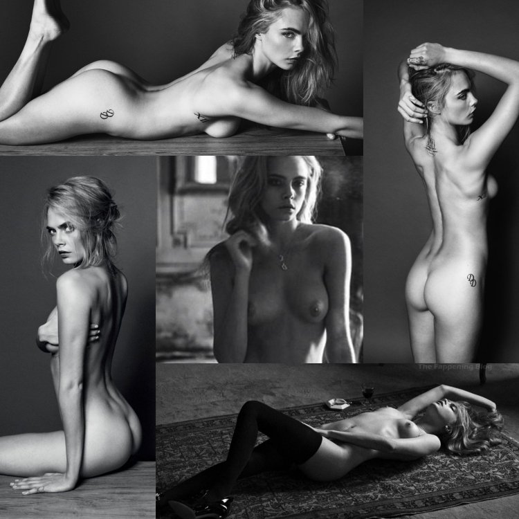 Actress Kara Delevingne naked