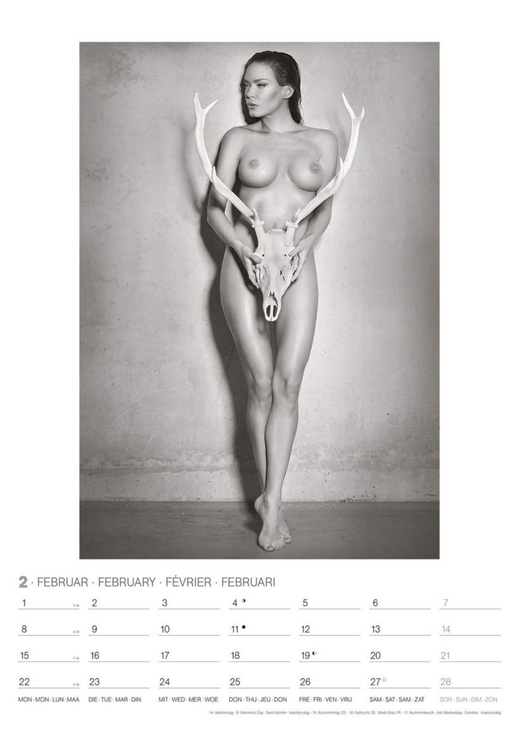 Corporate calendar nude