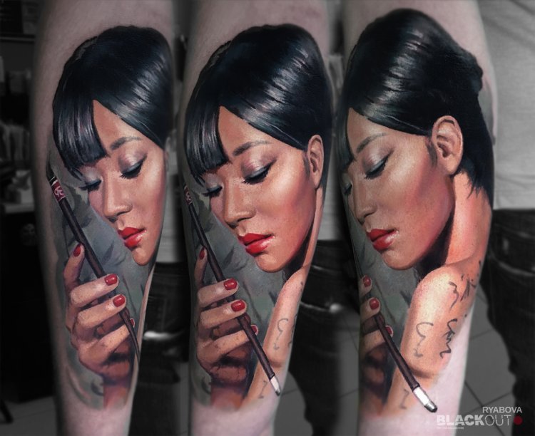 Valentina Ryabova tattoo master