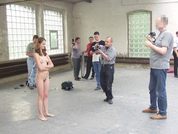 Blagless girl CMNF NAKED THEATER