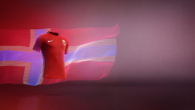 Swedish national football team in blue uniform