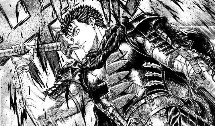 Gats Berserk moments from anime