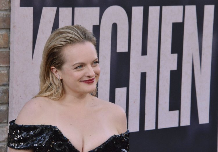 Elizabeth Moss in a swimsuit