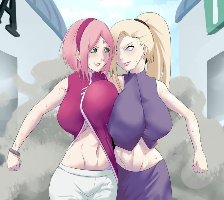 Tsunade Sakura Hinata