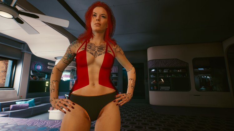 Cyberpunk stripes 2077