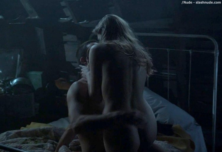 Lily James Naked Breast