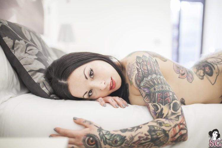 Victoria Sklyanova Tattoo model