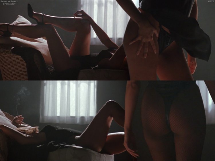 Sharon Stone naked in films