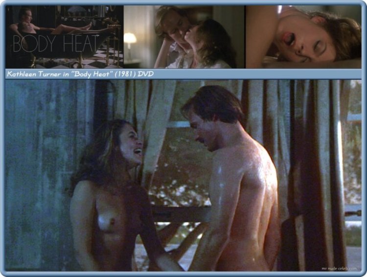 Naked actress Kathleen Turner