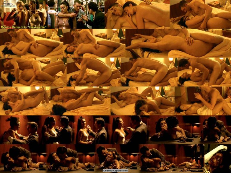Naked Monica Bellucci shot them in the film