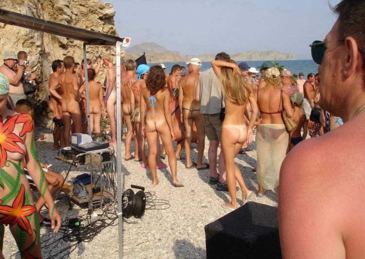 Fucking on the beach of Koktebel