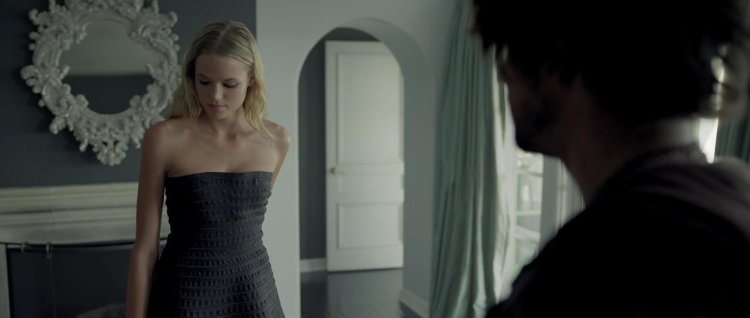 Gabriella Wilde barefoot tickling