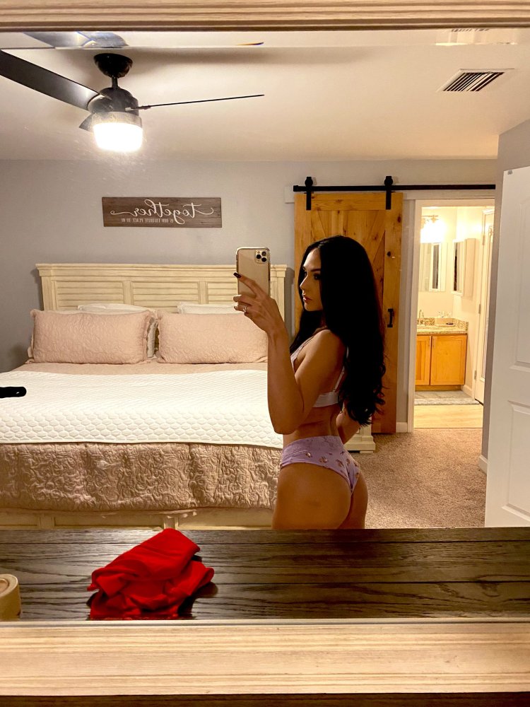 Ariana Marie Lying in bed