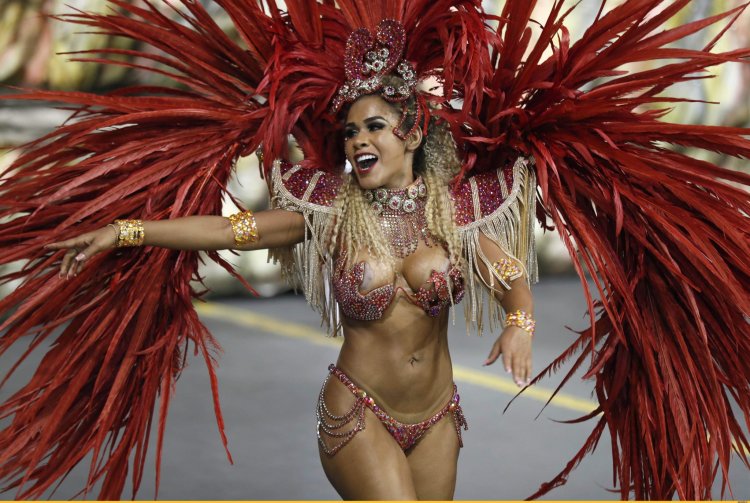 Naked carnival Brazil 1986