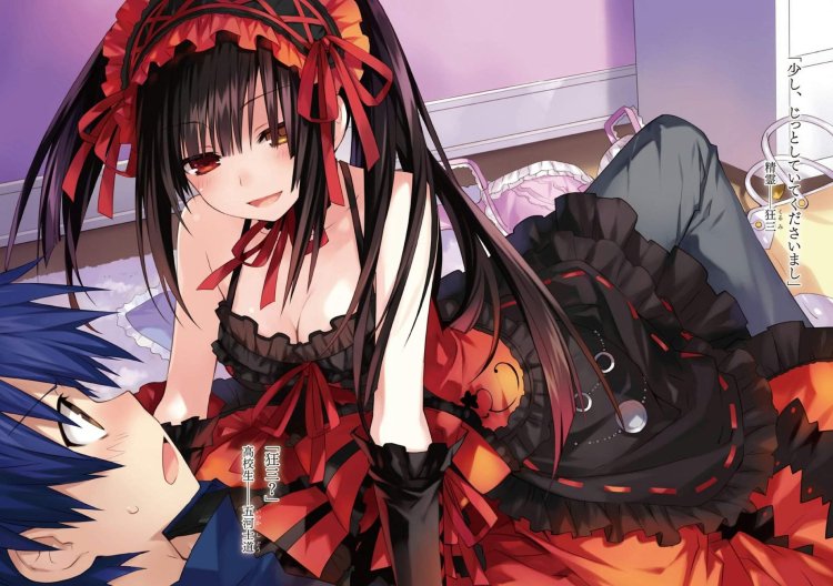 Kurumi Tokisaki in stockings