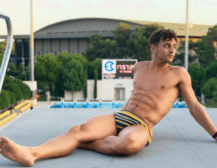 Tom Daley Biceps