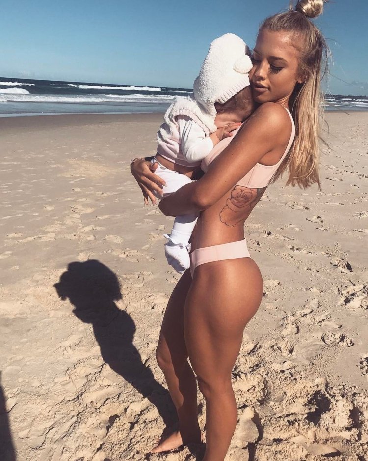 Tammy Hembrow in a swimsuit