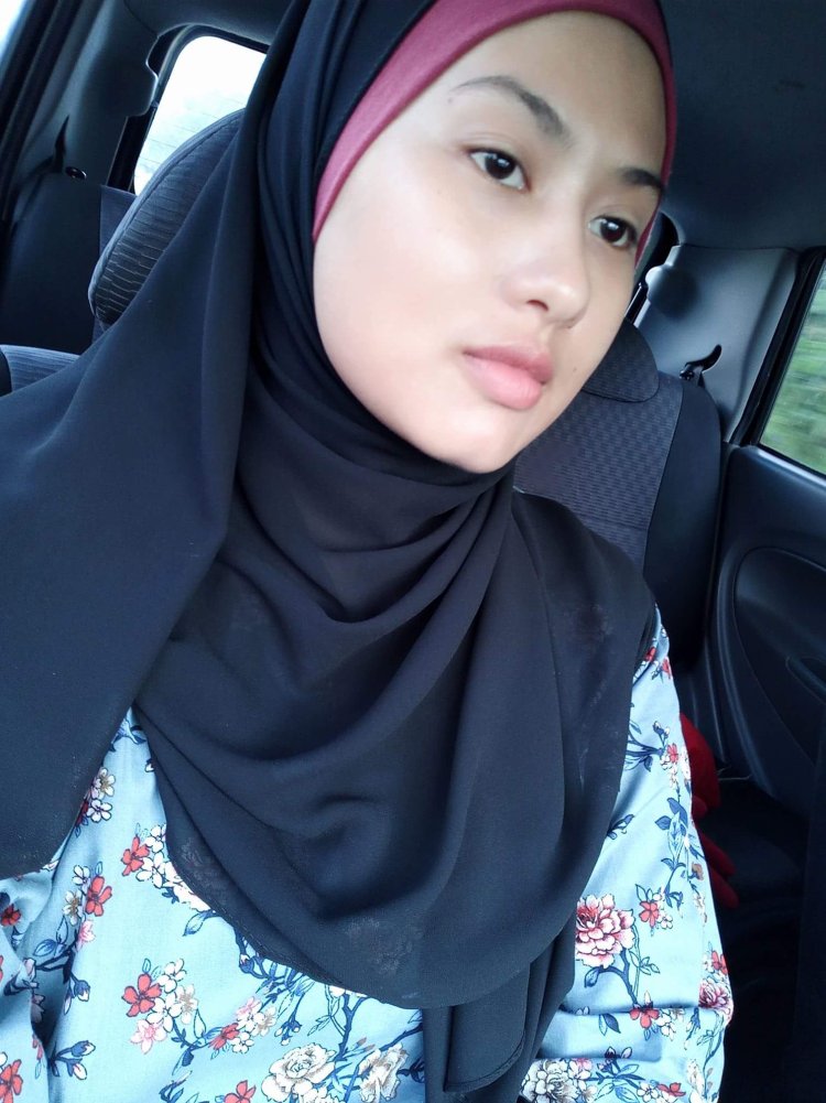 Indonesia hijab breast