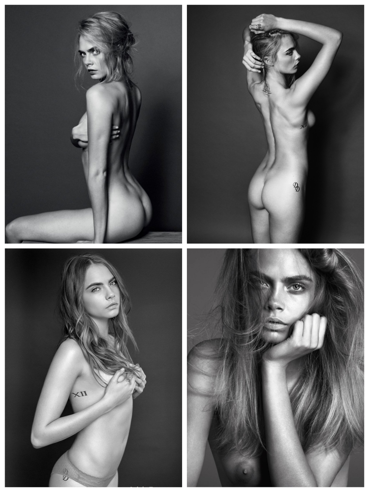 Naked Cara Delevingne 2022