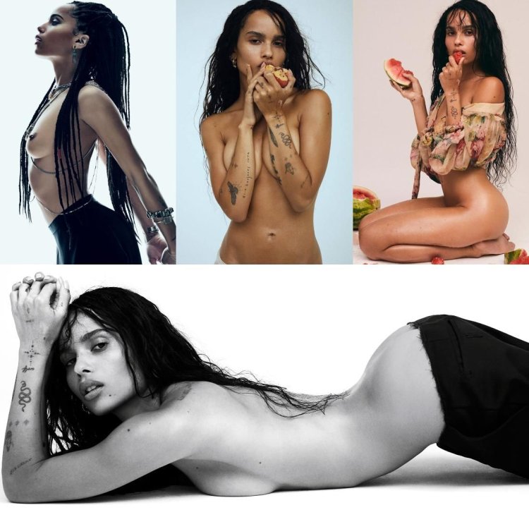 Zoe Kravitz inserted boobs