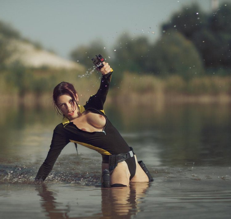 Marina Diaghilev Lara Croft Nude