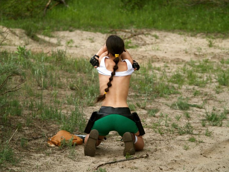 Tomb Ryder Lara Croft Cosplay Sexy