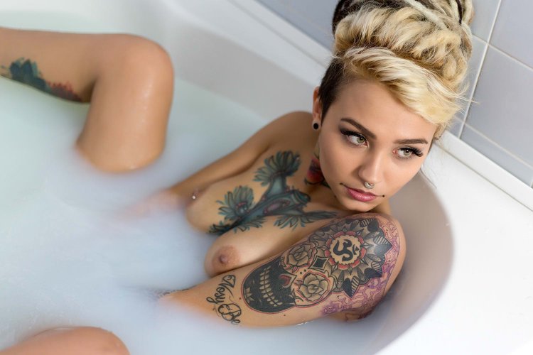 Felicia Piana Tattoo Model Nude