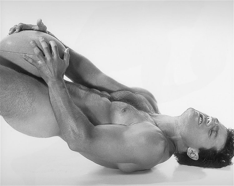 Beautiful naked male body