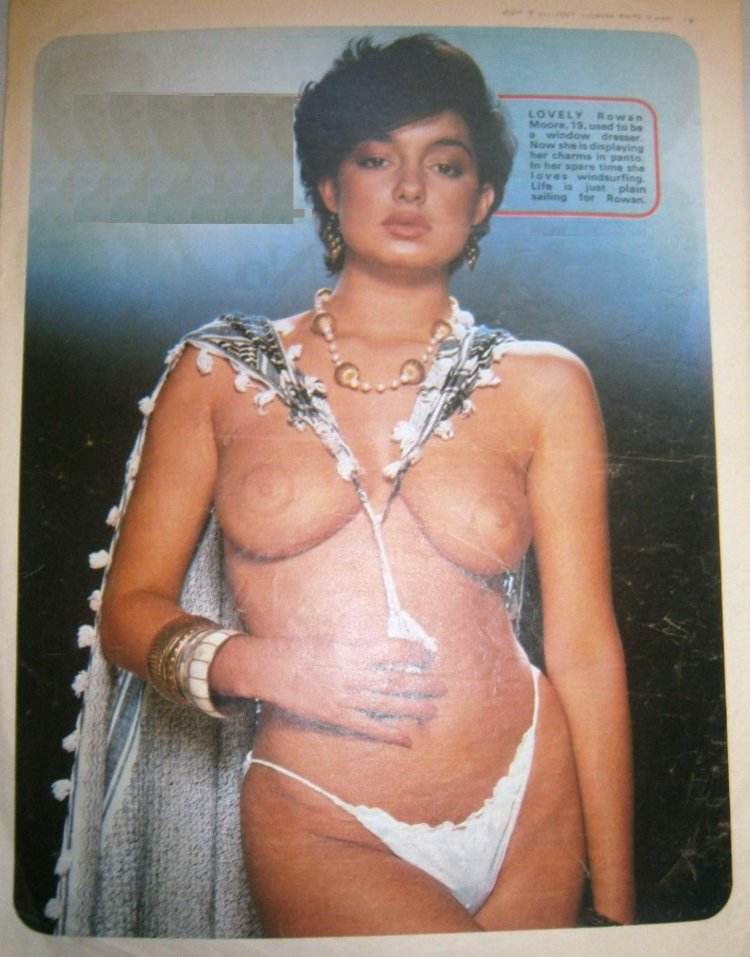 Rowan Moore in a playboy from a Backlot duo