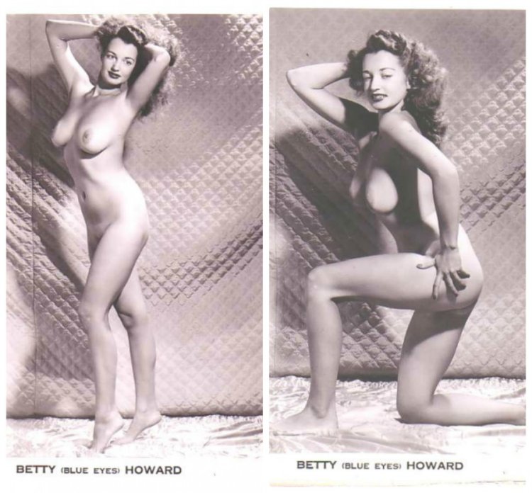 Naked women in the style of Burleske