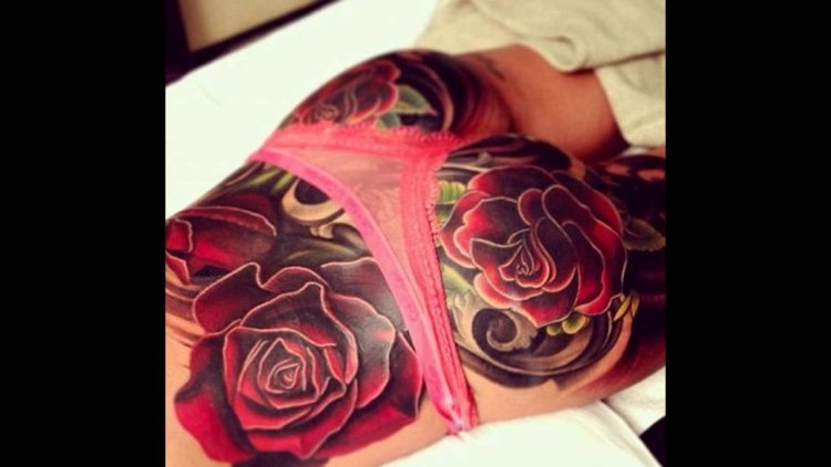 English roses tattoo on the priest singer