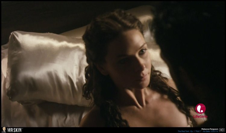 Rebecca Ferguson actress in a swimsuit